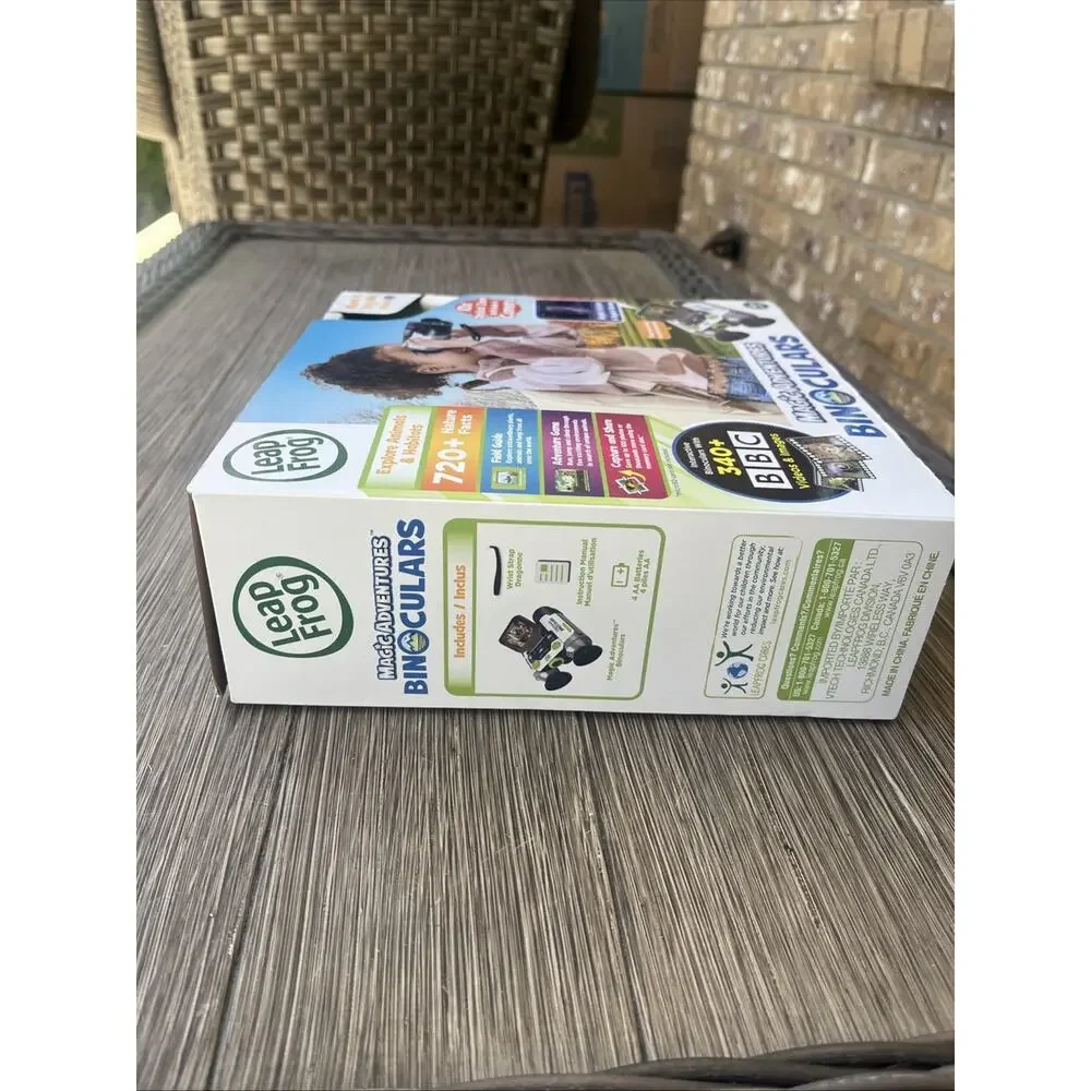 LEAPFROG MAGIC ADVENTURES BINOCULARS 10X ZOOM DIGITAL SCREEN CAMERA BRAND NEW
